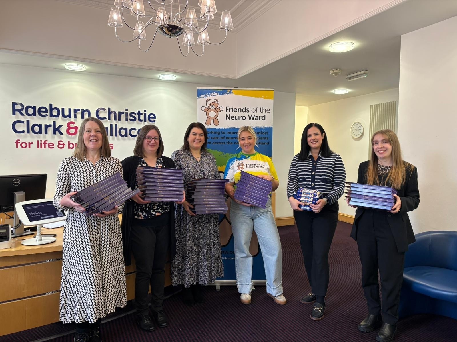 Year of support from Raeburn Christie Clark & Wallace