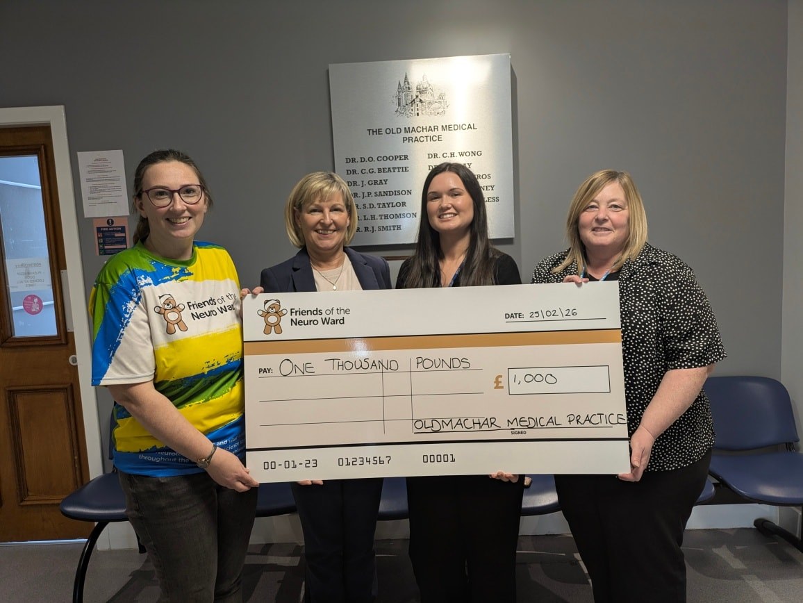 GPs raise £1,000 for FOTNW